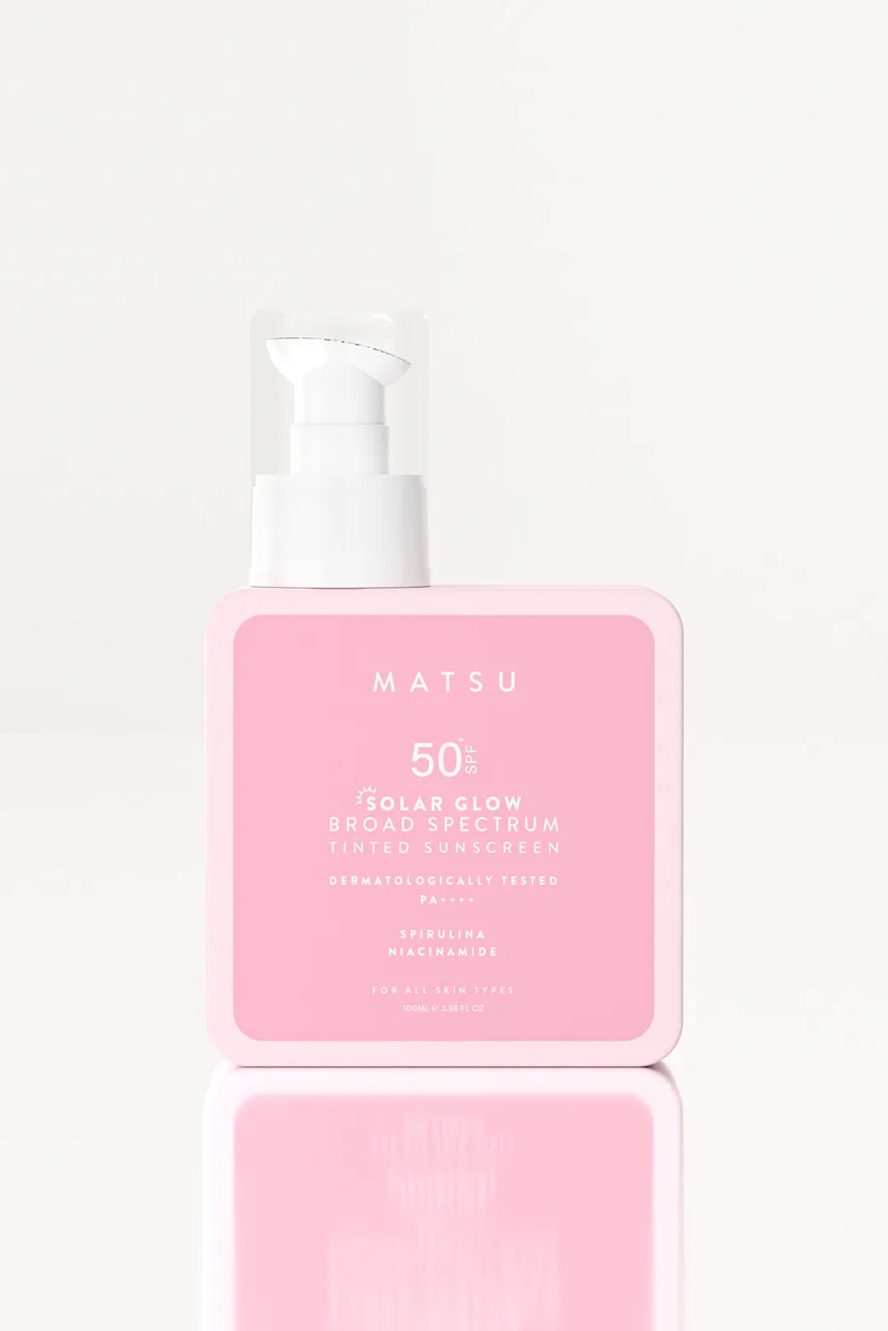 کرم ضد آفتاب رنگی سولار MATSU حجم 100 ml