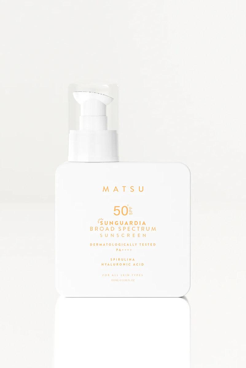 کرم ضد آفتاب Spf+50 برند MATSU  حجم 100 ml