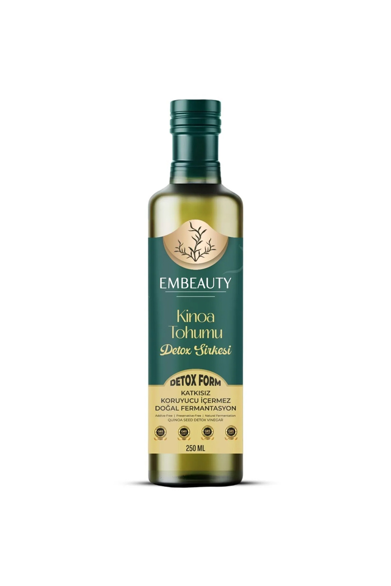 سرکه سم زدای دانه کینوا  Embeauty حجم 250 ml