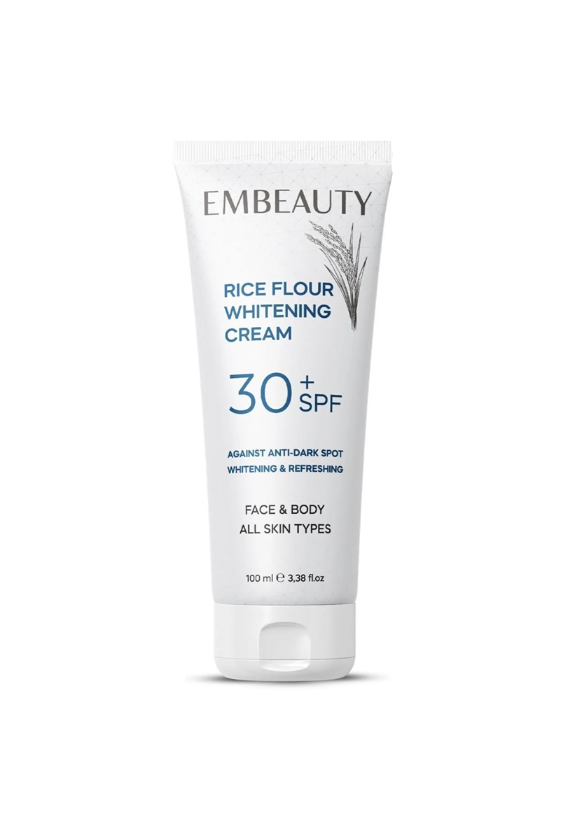کرم سفید کننده و ضد لک برنج Embeauty حجم 100 ml