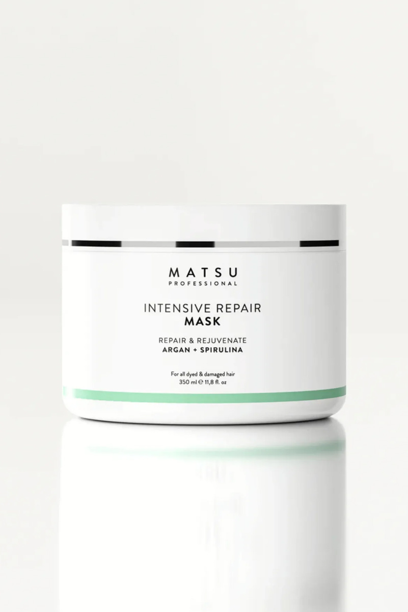 ماسک ترمیم کننده موهای رنگ شده و آسیب دیده MATSU حجم 350 ml