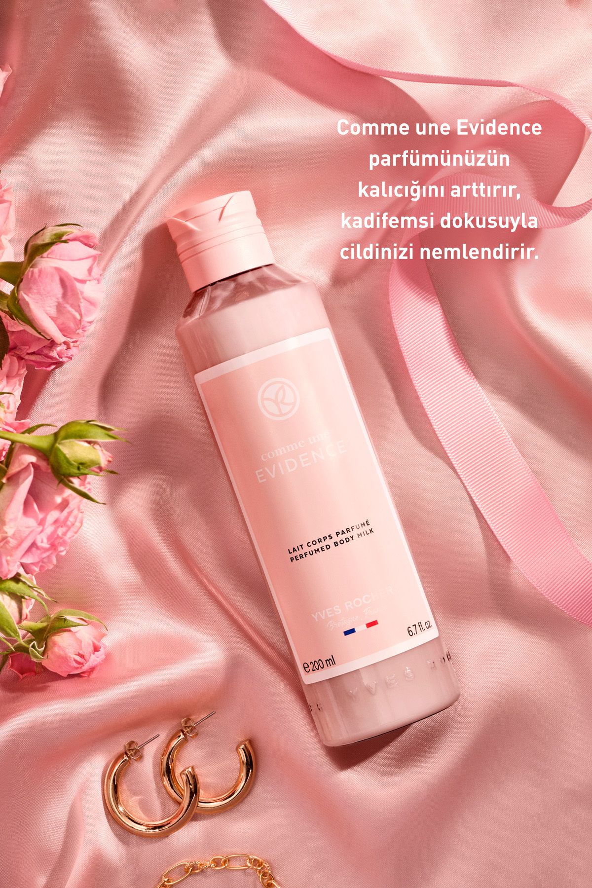 لوسیون شیر بدن ایوروشه حجم 200 ml