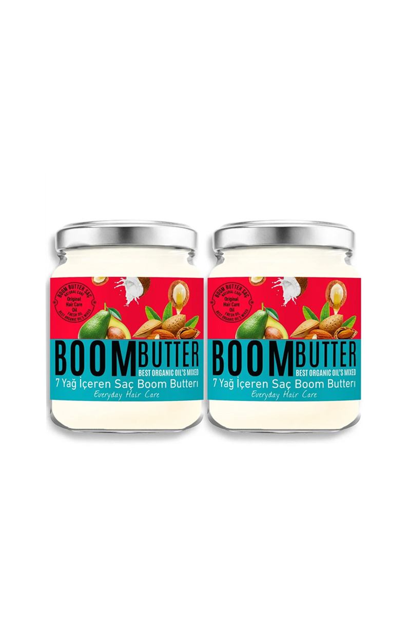 روغن مغذی و مرطوب کننده مو Boom Butter - بسته 2 عددی