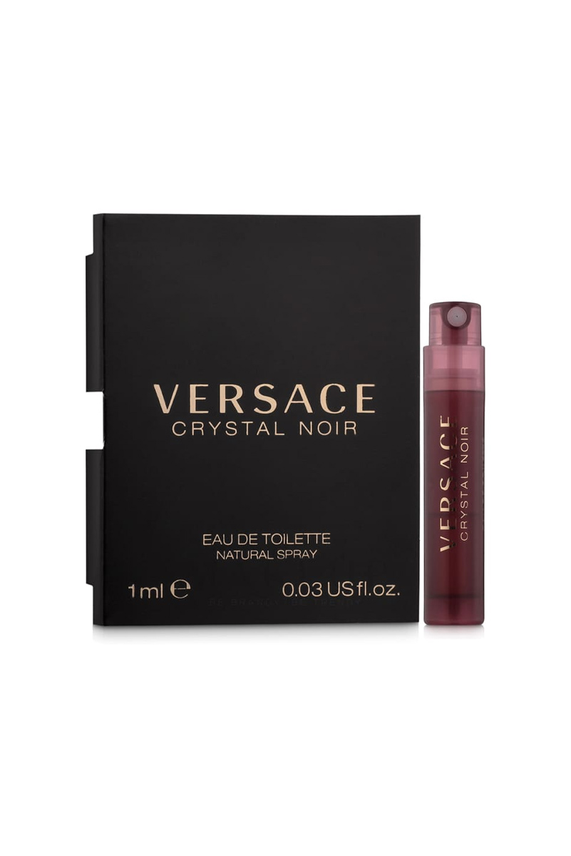 سمپل عطر ورساچه کریستال نویر پرفیوم | Versace Crystal Noir Parfum Sample