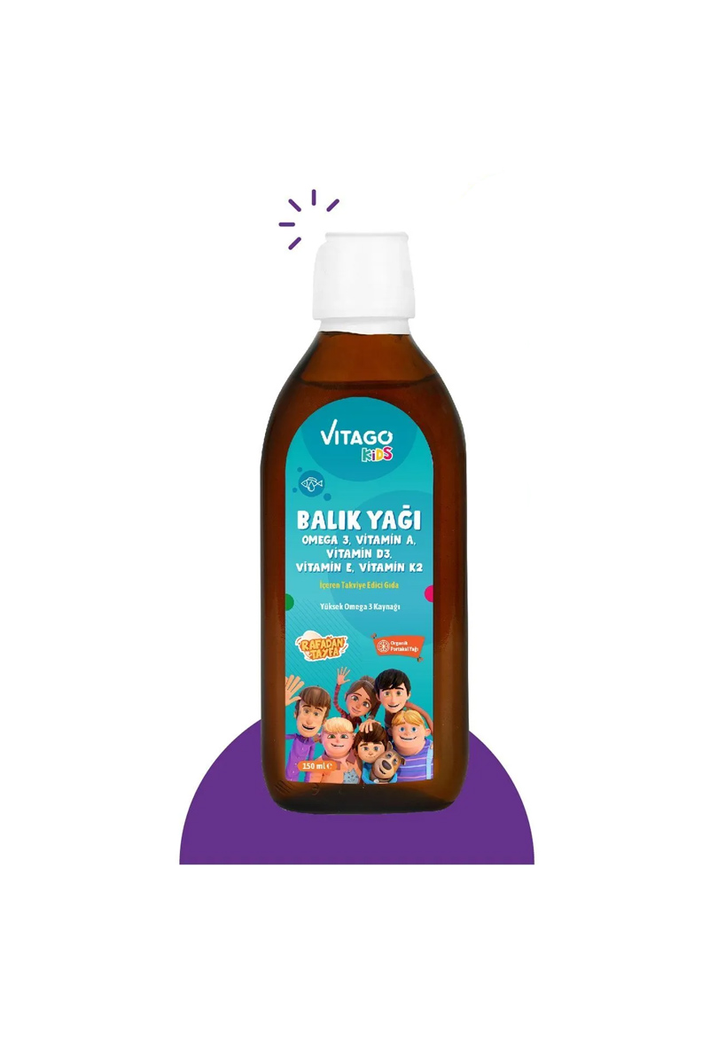 شربت مولتی ویتامین کودکان Vitago- حجم 150 ml