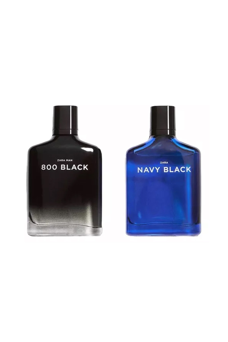 عطر زارا نیوی بلک و ۸۰۰ بلک (دو قلو) | Zara Navy Black + Zara 800 Black