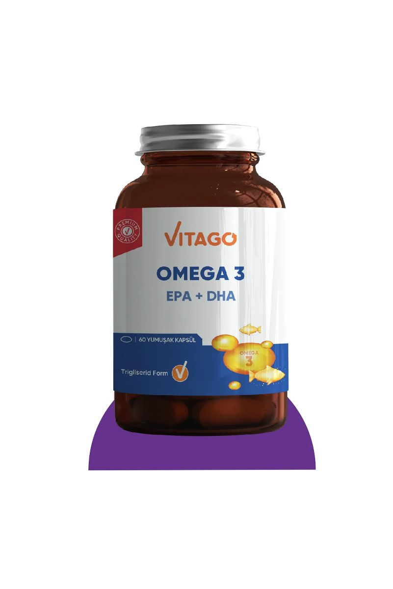 قرص امگا3 Vitago- بسته 60 عددی