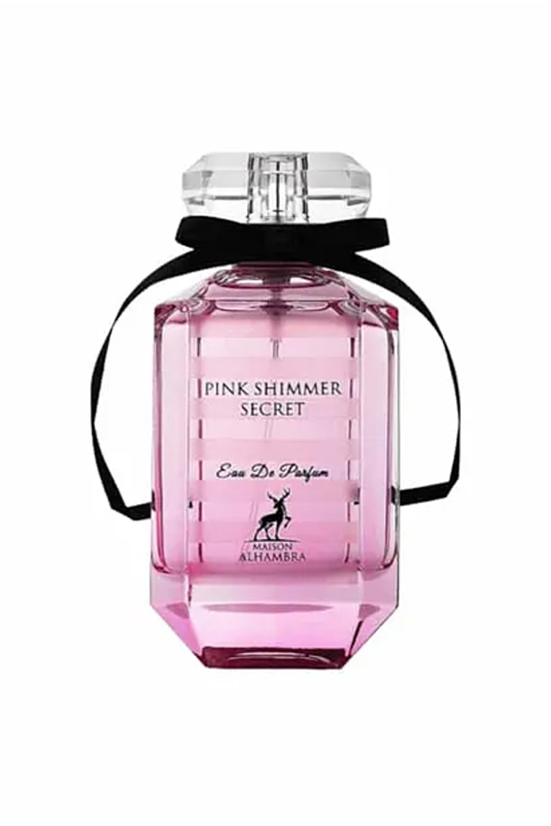 عطر ادکلن الحمبرا پینک شیمر سکرت (مشابه ویکتوریا سکرت بامب شل) | Alhambra Pink Shimmer Secret