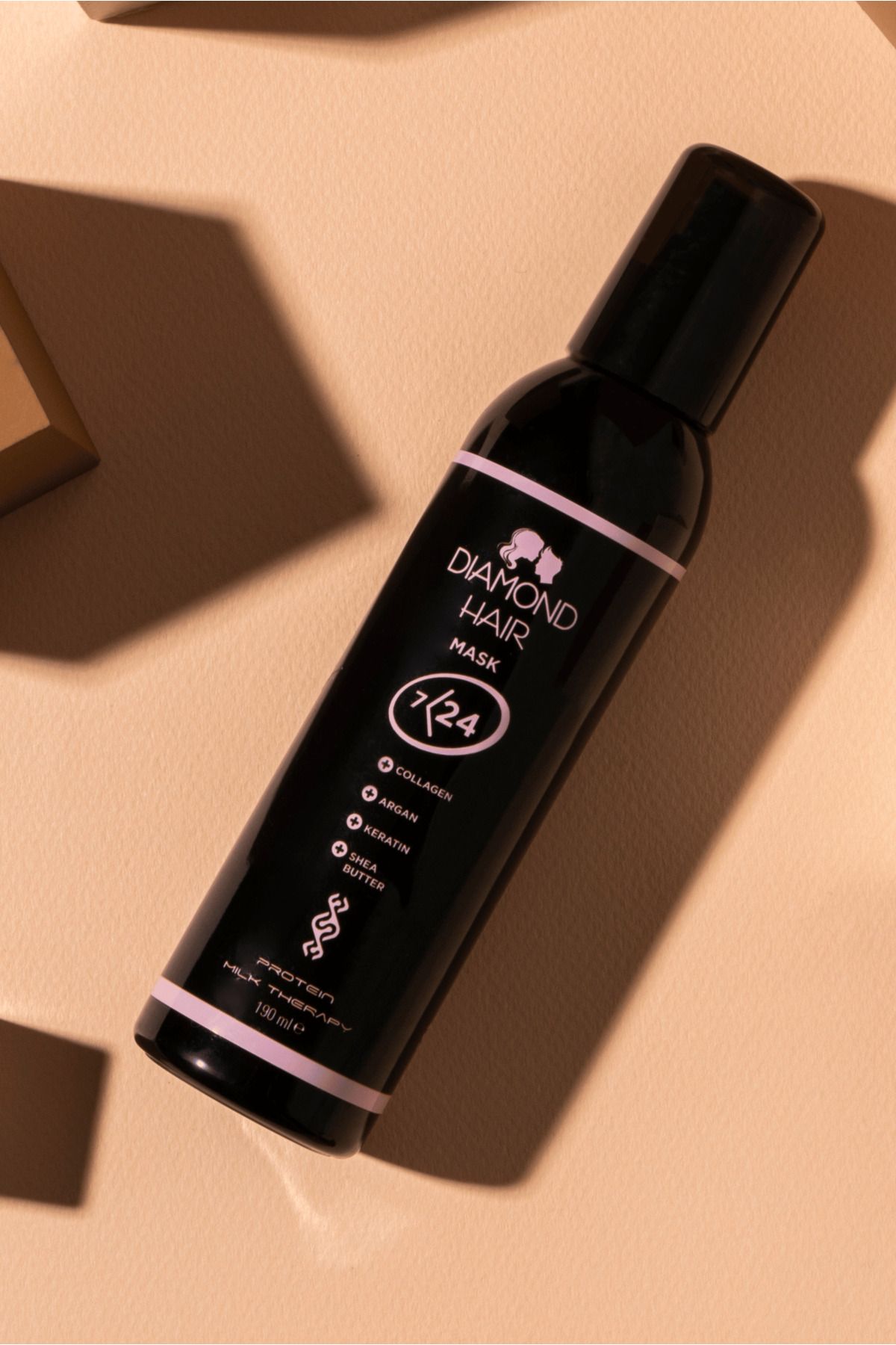ماسک نرم کننده مو محافظت در برابر حرارت DIAMOND HAIR حجم 190 ml