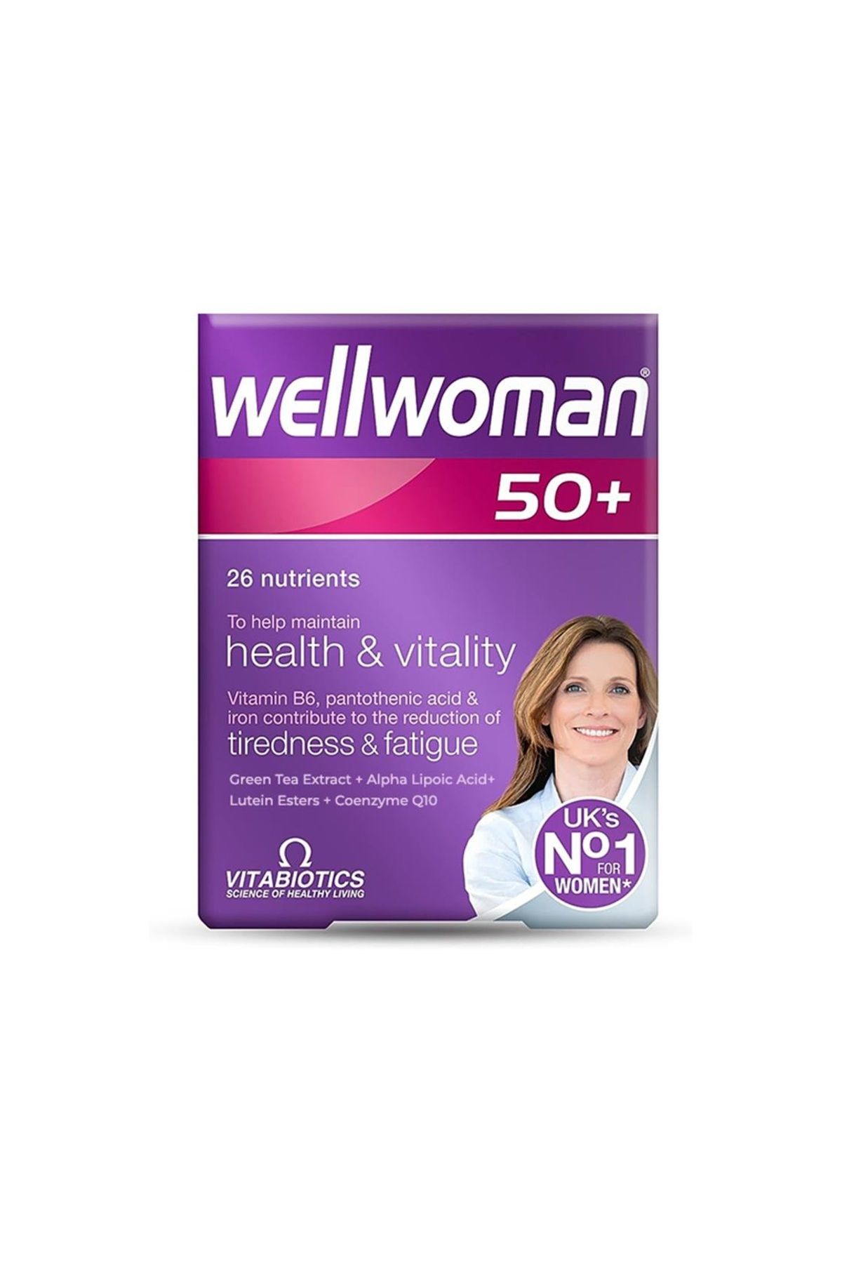 قرص تقویت سیستم ایمنی بانوان بالای 50 سال Vitabiotics – بسته 30 عددی