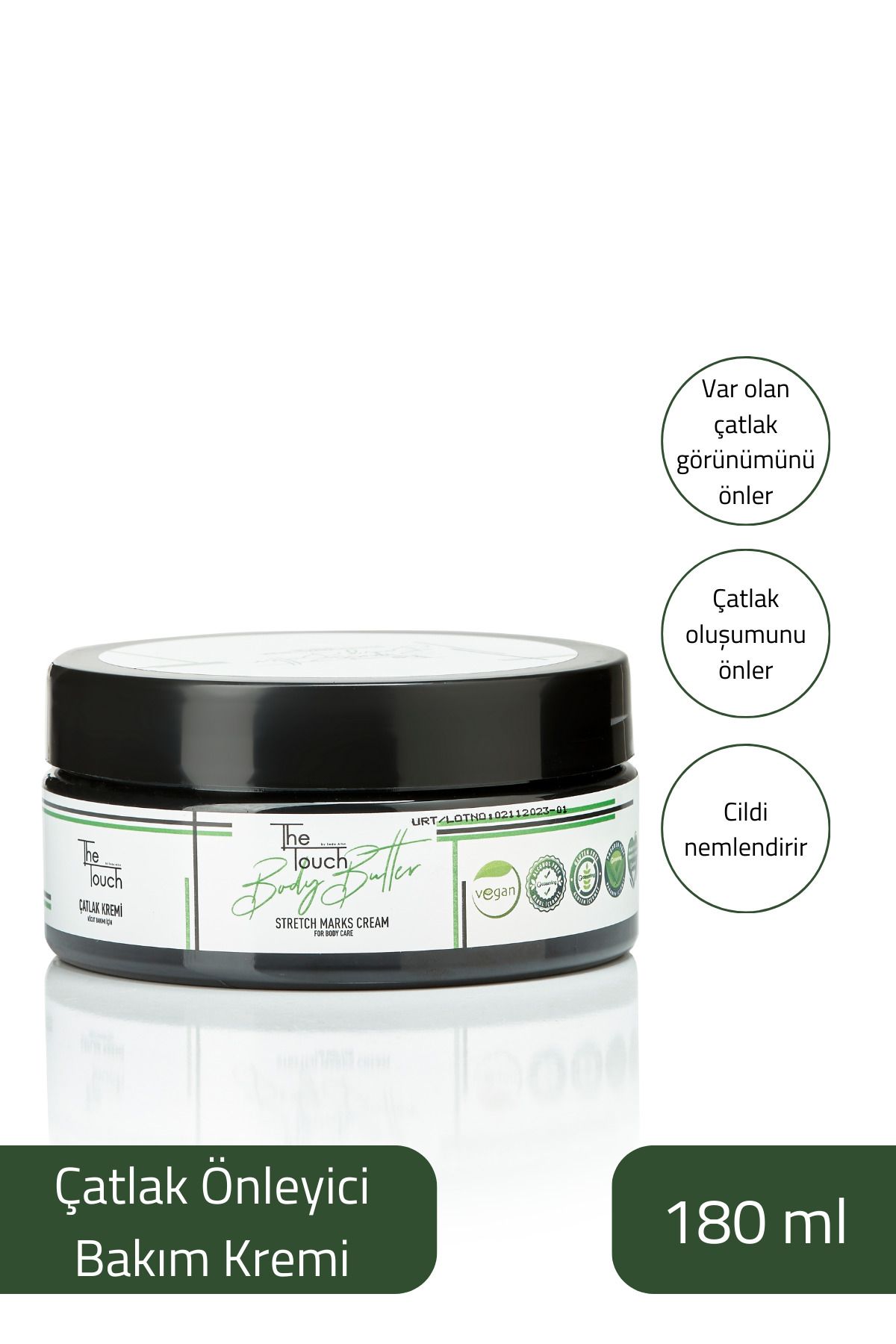 کرم ضد ترک پوست The Touch By Seda Altın حجم 180 ml