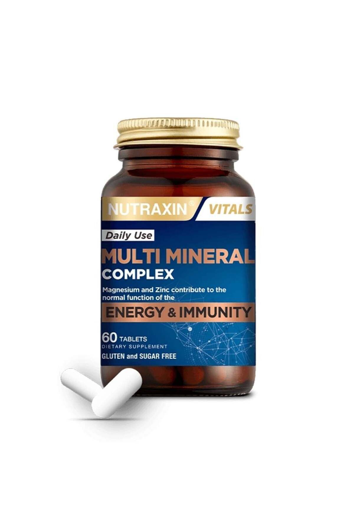 قرص مولتی مینرال Nutraxin - بسته 60 عددی