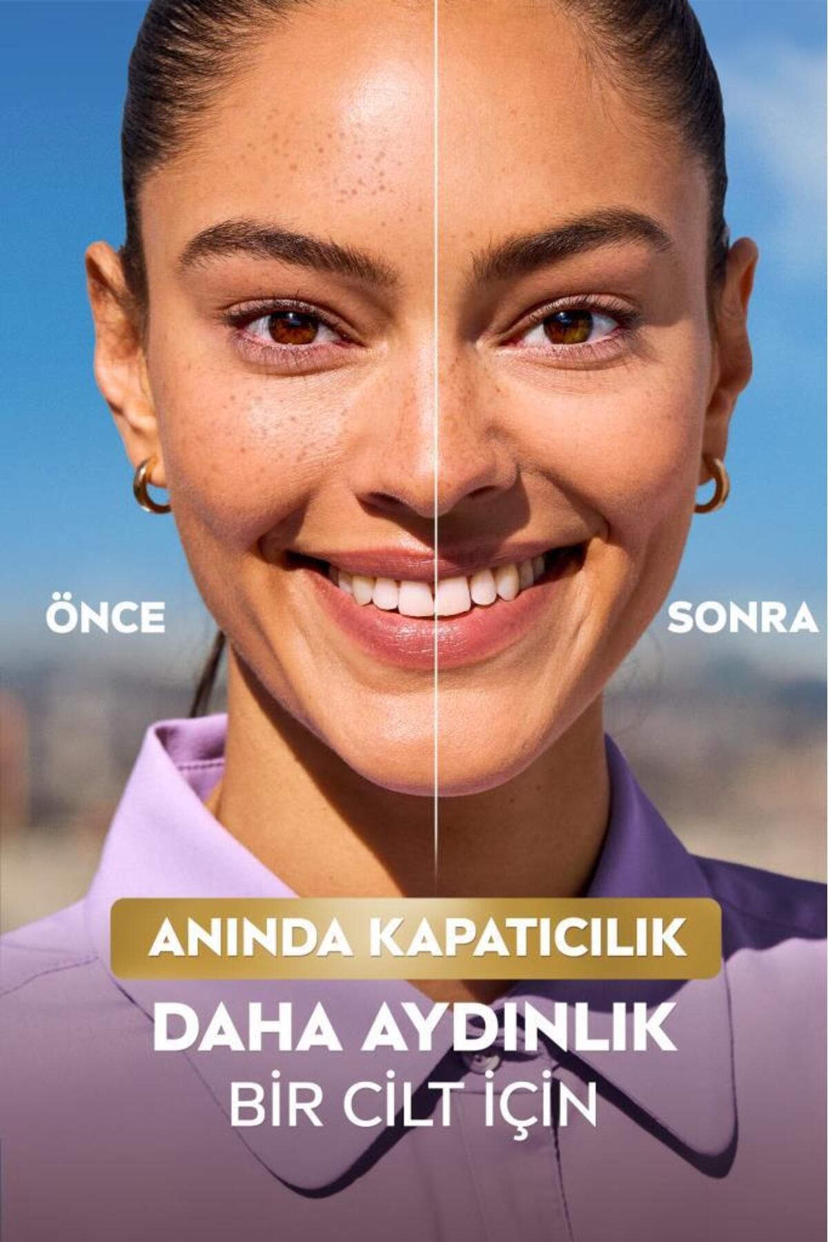 کرم ضد آفتاب حاوی هیالورونیک اسید رنگ متوسط NIVEA حجم 40 ml