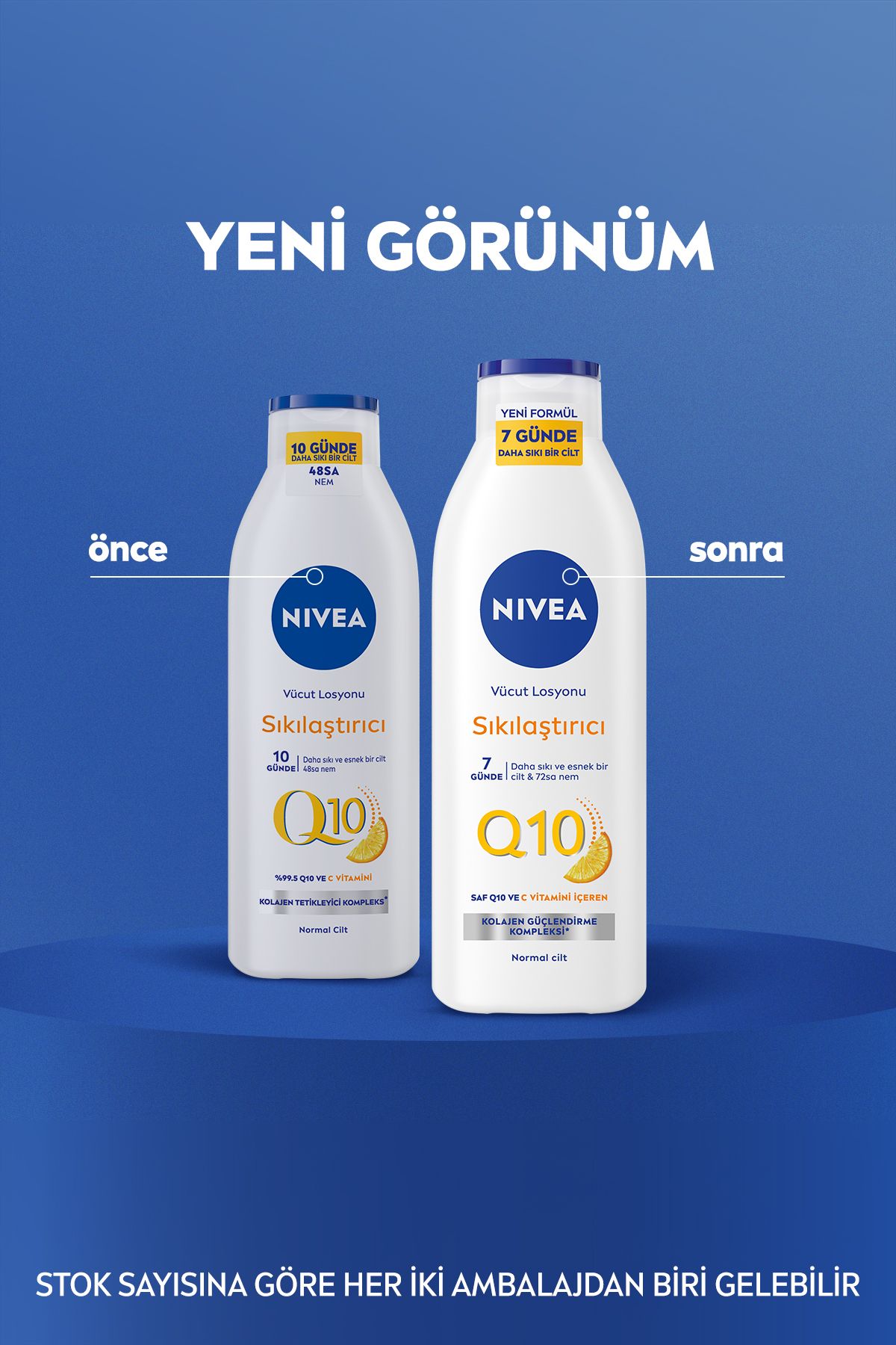 لوسیون بدن سفت کننده و مرطوب کننده NIVEA - بسته ۲ عددی