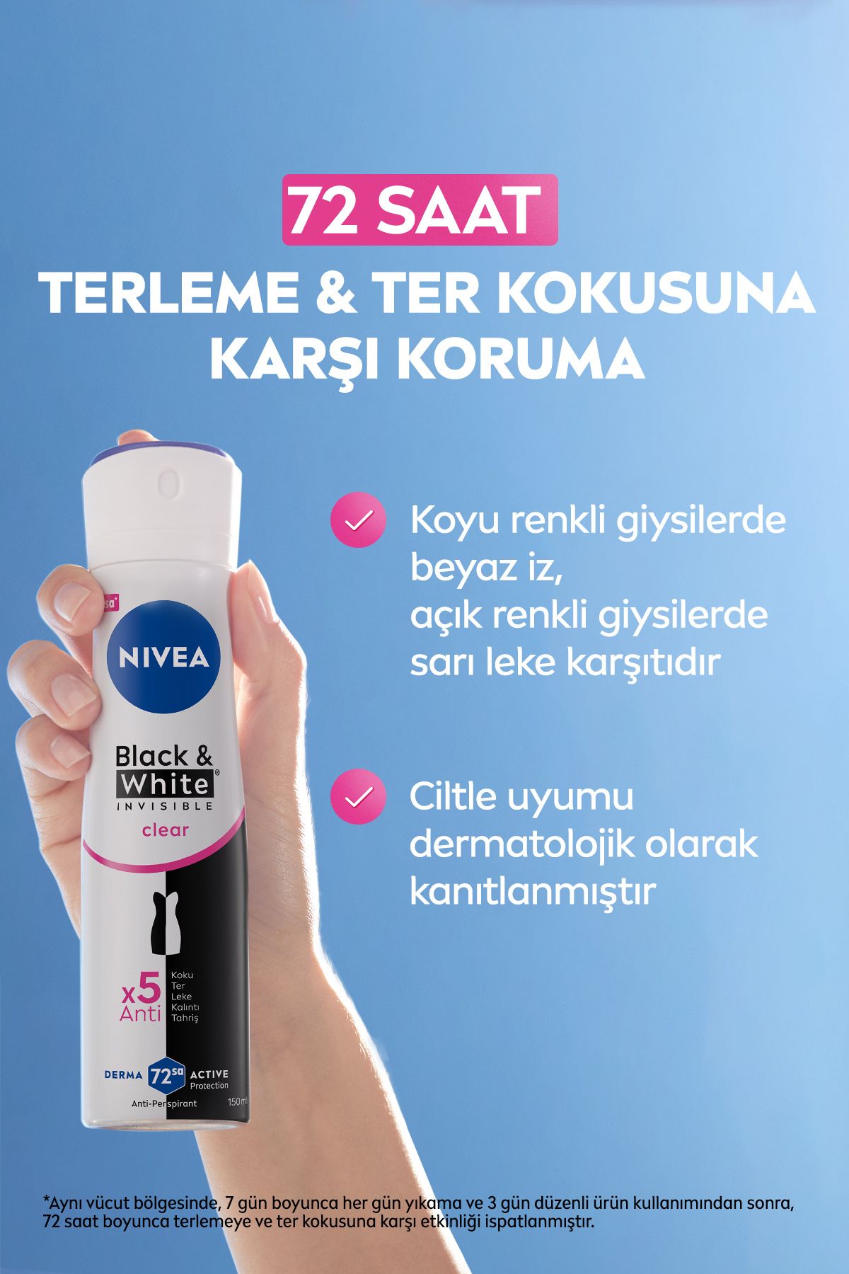 اسپری و رول ضد تعریق 72 ساعته زنانه NIVEA - بسته ۲ عددی