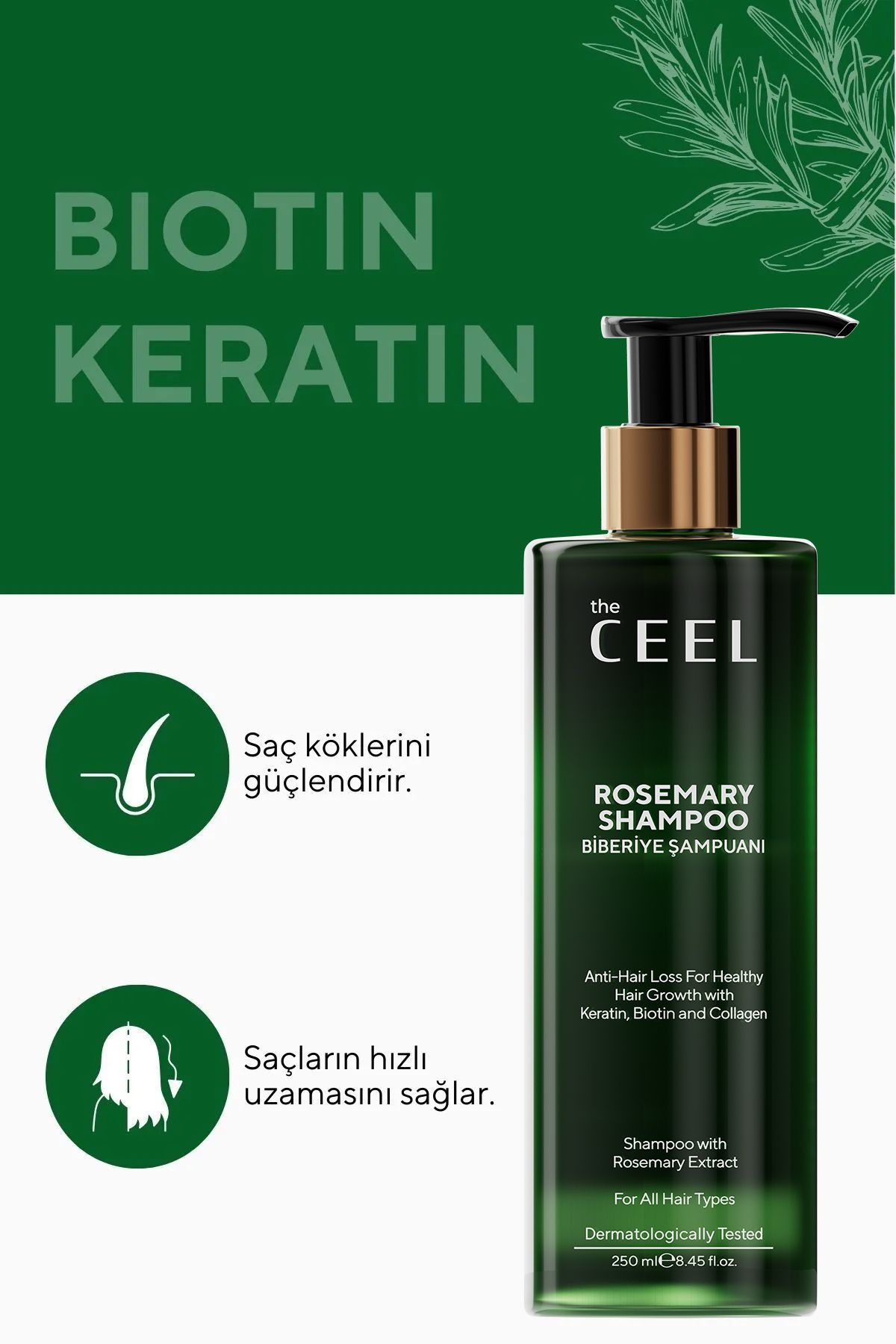 ست شامپو و روغن رزماری The Ceel