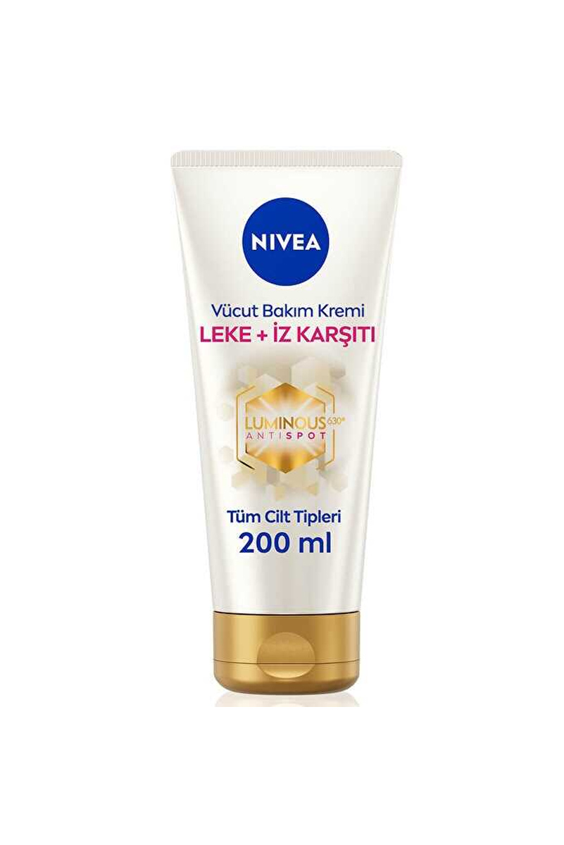 کرم ضد لک و استرچ مارک لومینوس ۶۳۰ برند NIVEA حجم 200 ml