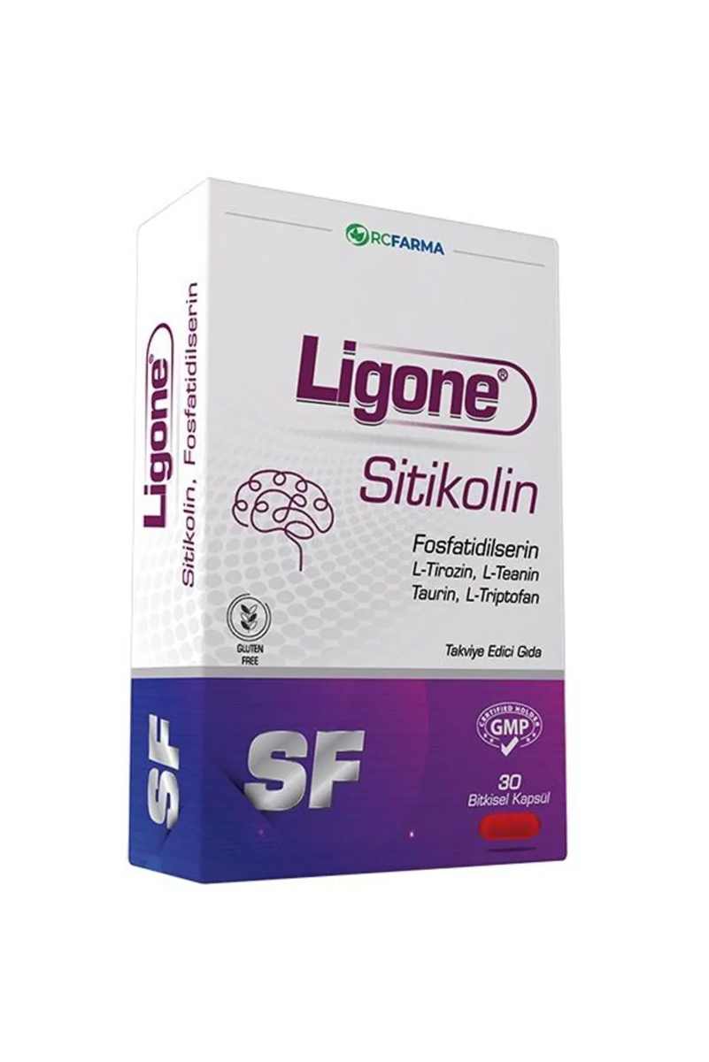 مکمل گیاهی تقویت حافظه و تمرکز لیگون برند Rcfarma - بسته ۳۰ عددی