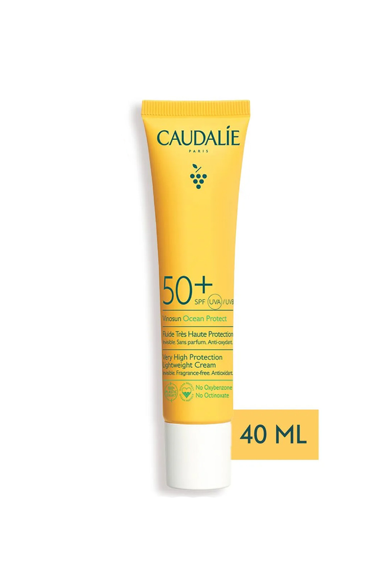 کرم ضد آفتاب Spf +50 برند  Caudalie - حجم 40 ml