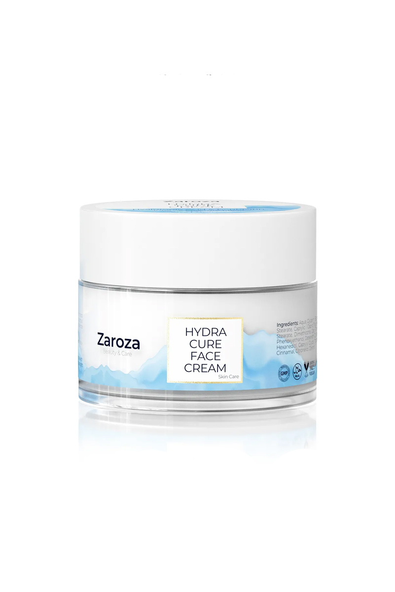 کرم مرطوب کننده قوی صورت هیالورونیک اسید ZAROZA حجم 50 ml