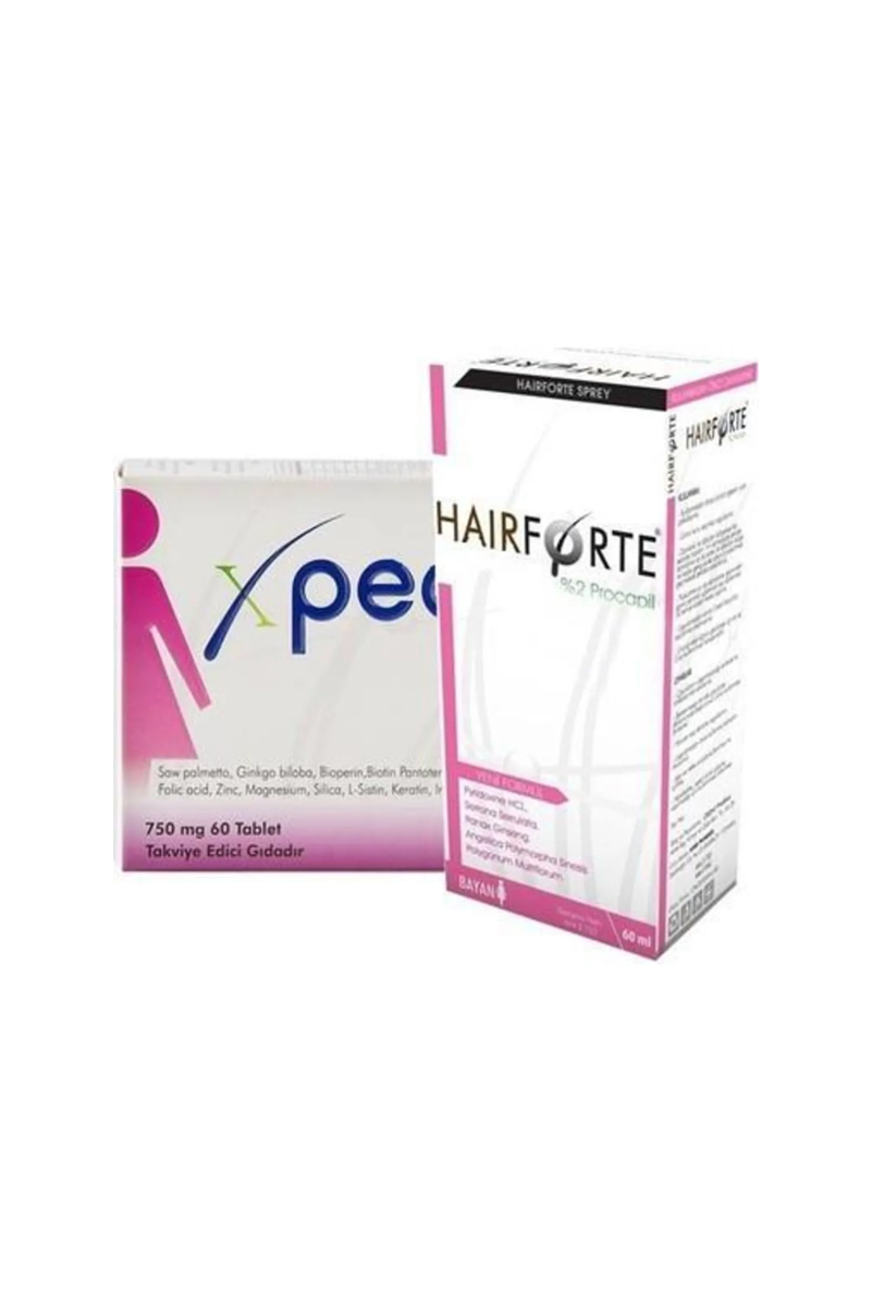 تونیک و قرص ضد ریزش مو بانوان Hairforte