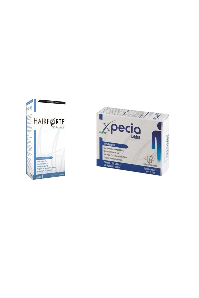 تونیک و قرص ضد ریزش مو آقایان Hairforte