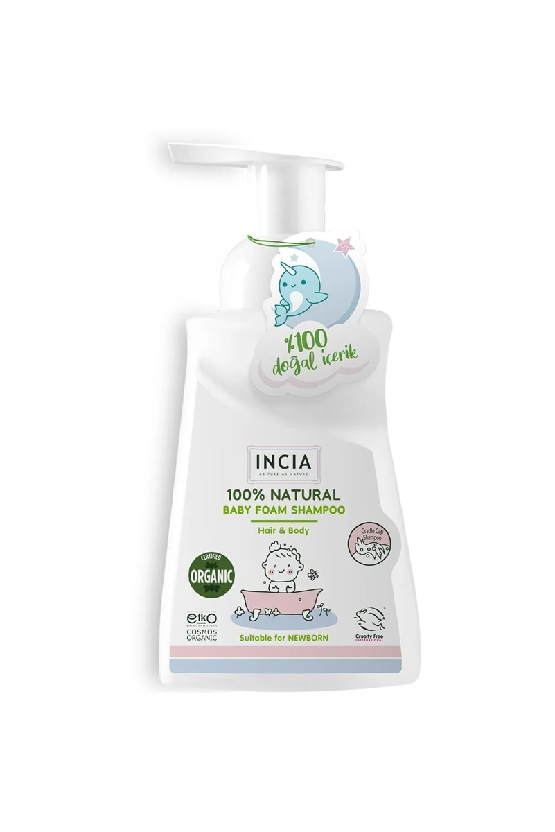 شامپو ملایم کودک حاوی لاوندر پوست حساس نوزادان INCIA حجم 200 ml