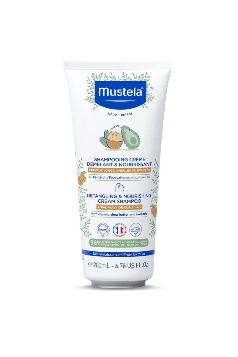 شامپو مغذی شی باتر و آووکادو کودکان Mustela حجم 200 ml