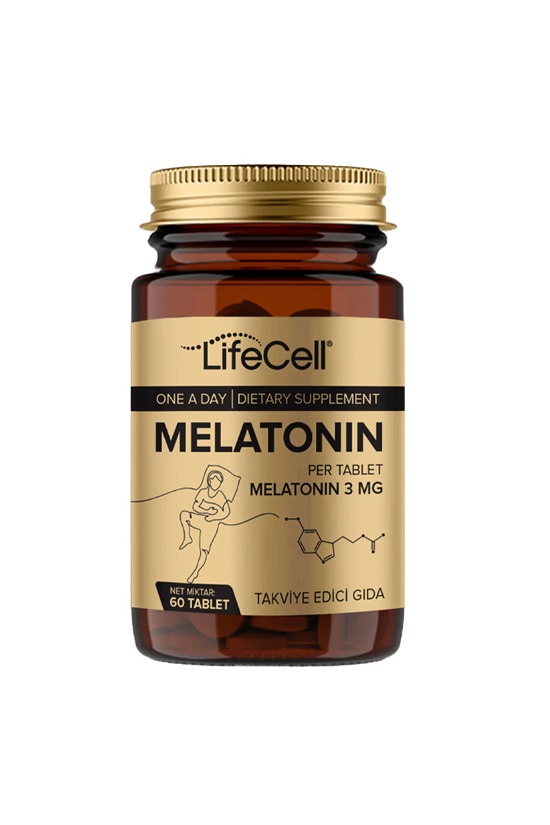 قرص ملاتونین Lifecell - بسته 60 عددی