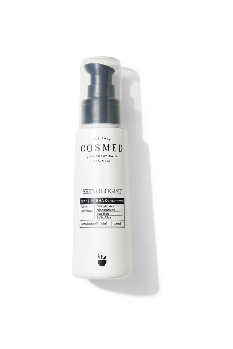 سرم ضد جوش سر سیاه  2% Bha برند COSMED حجم 100 ml