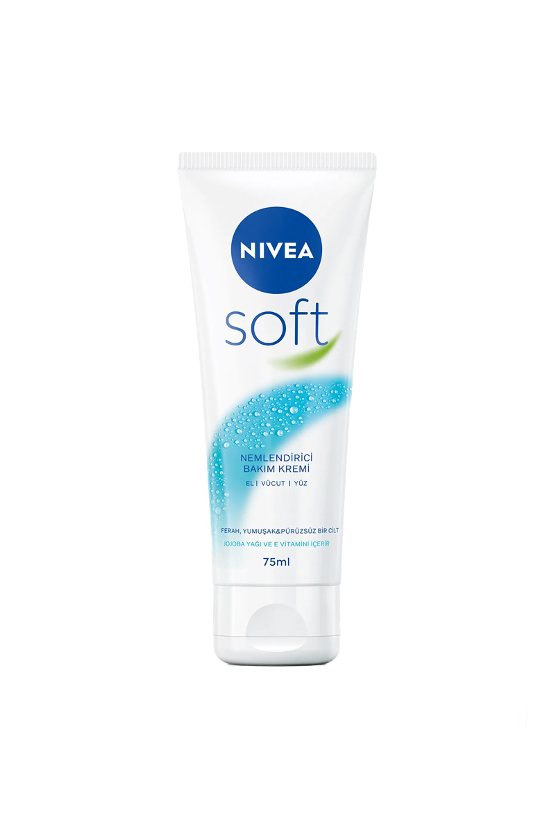کرم مرطوب کننده بدن ویتامین E و روغن جوجوبا NIVEA حجم 75 ml