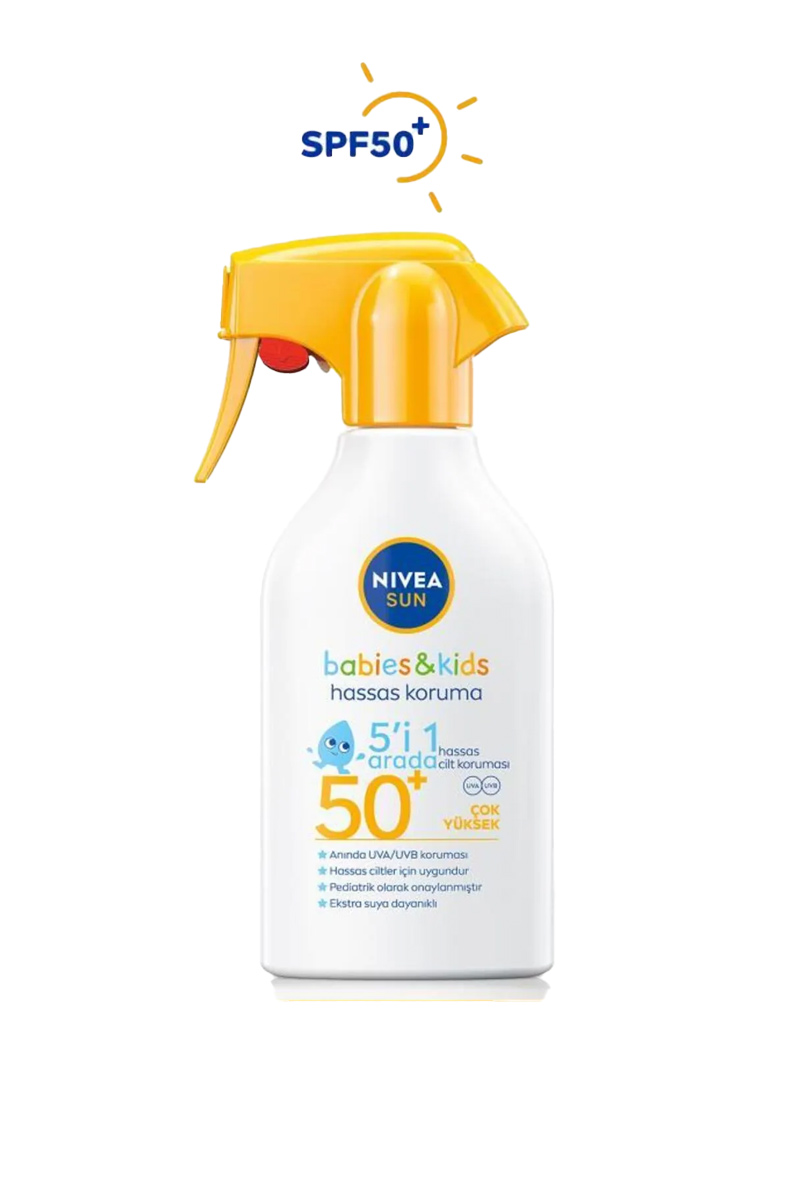 اسپری ضد آفتاب نوزاد ضد آب NIVEA حجم 270 ml