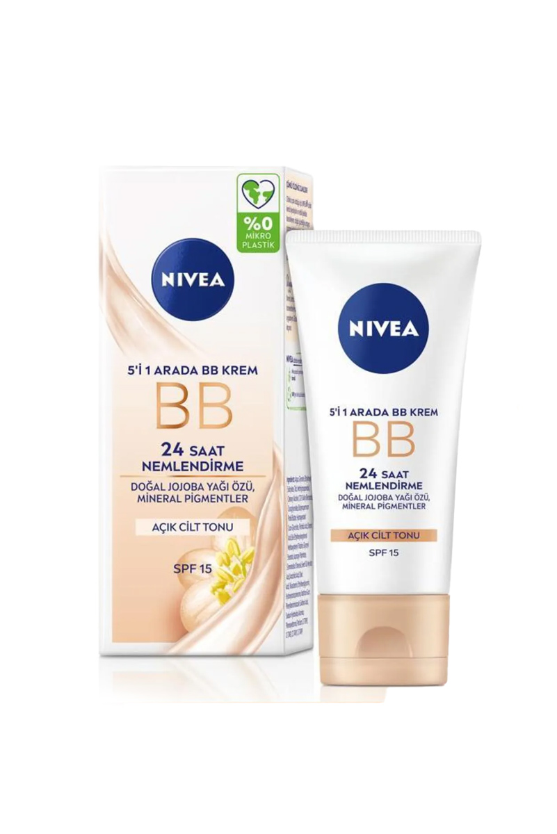 بی بی کرم مرطوب کننده صورت عصاره جوجوبا NIVEA حجم 50 ml