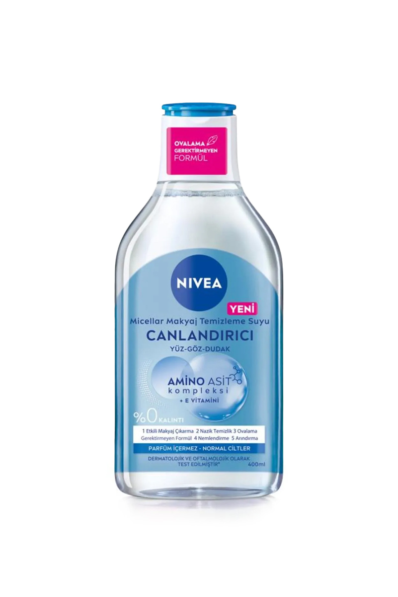 میسلار واتر حاوی ویتامین E پوست های معمولی NIVEA حجم 400 ml