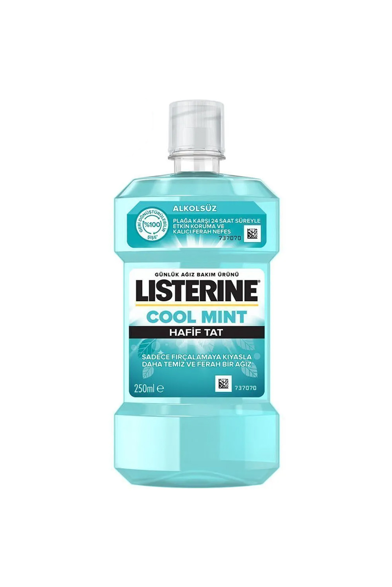 دهان شویه بدون الکل Listerine حجم 250 ml