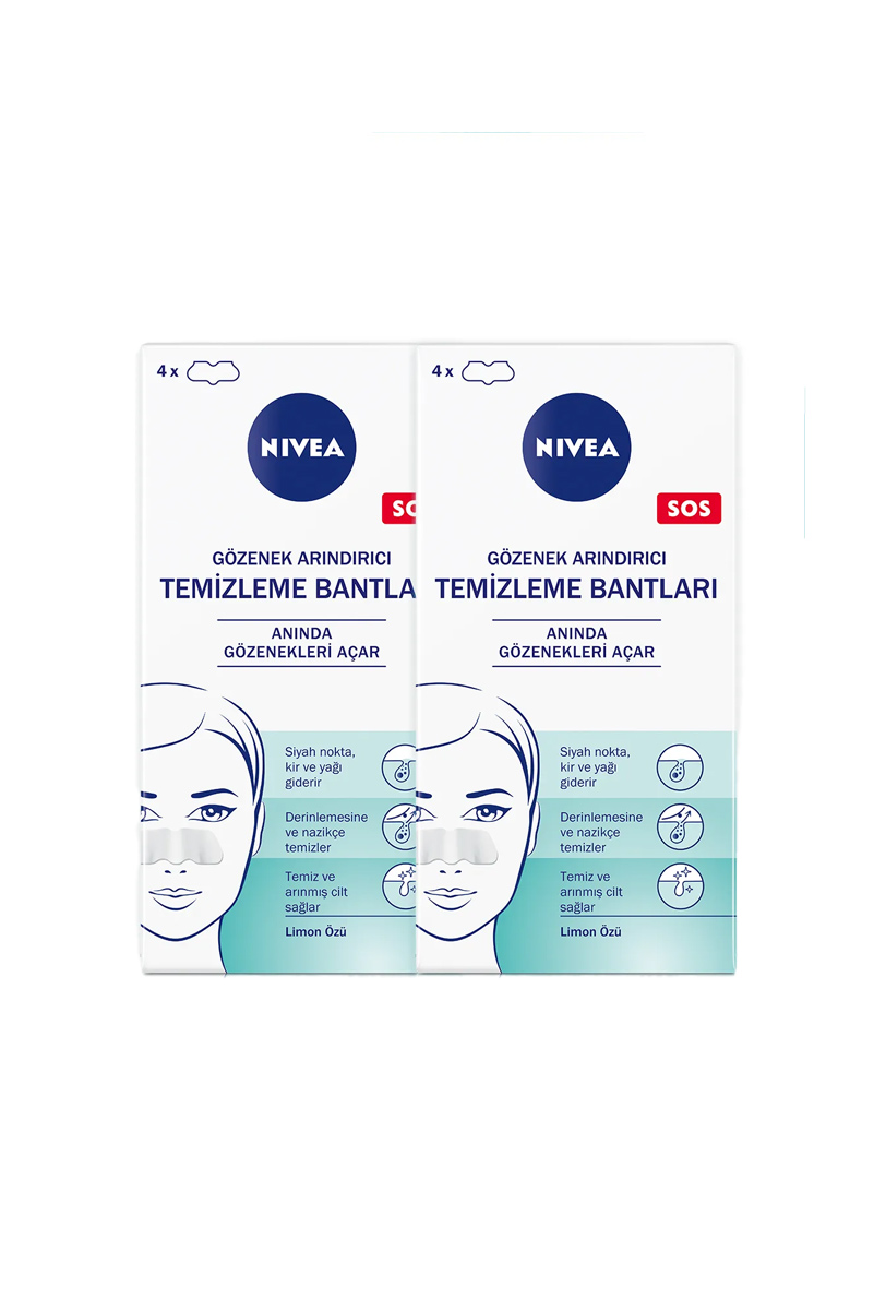 پاک کننده جوش سر سیاه بینی عصاره لیمو NIVEA - مجموعه 2 عددی