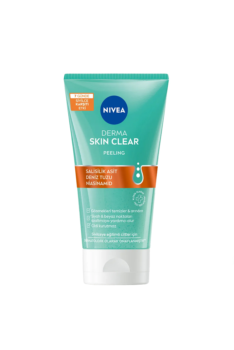 پیلینگ صورت ضد آکنه اسید سالیسیلیک و نیاسینامید NIVEA حجم 150 ml