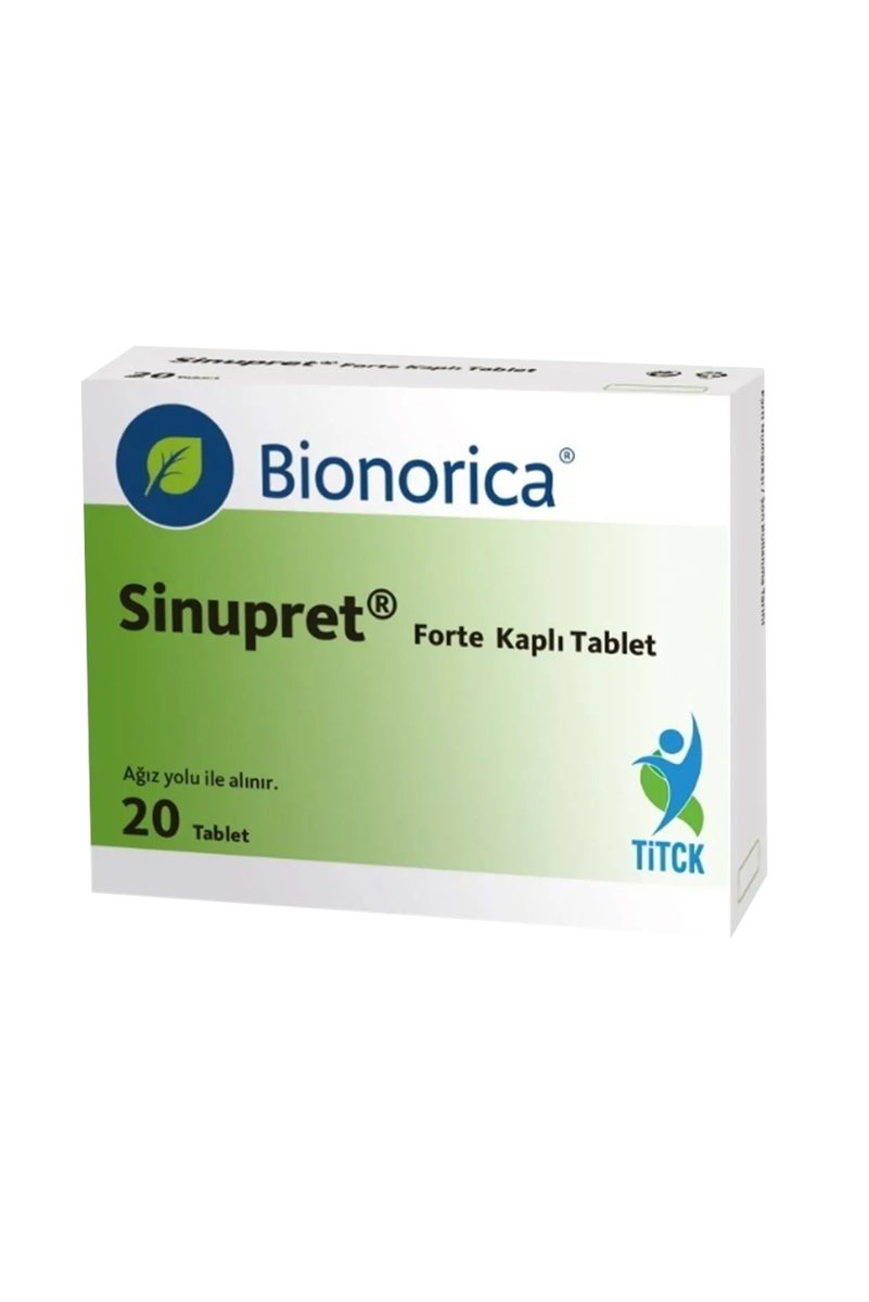 قرص Sinupret برند bionorica - بسته ۲۰ عددی