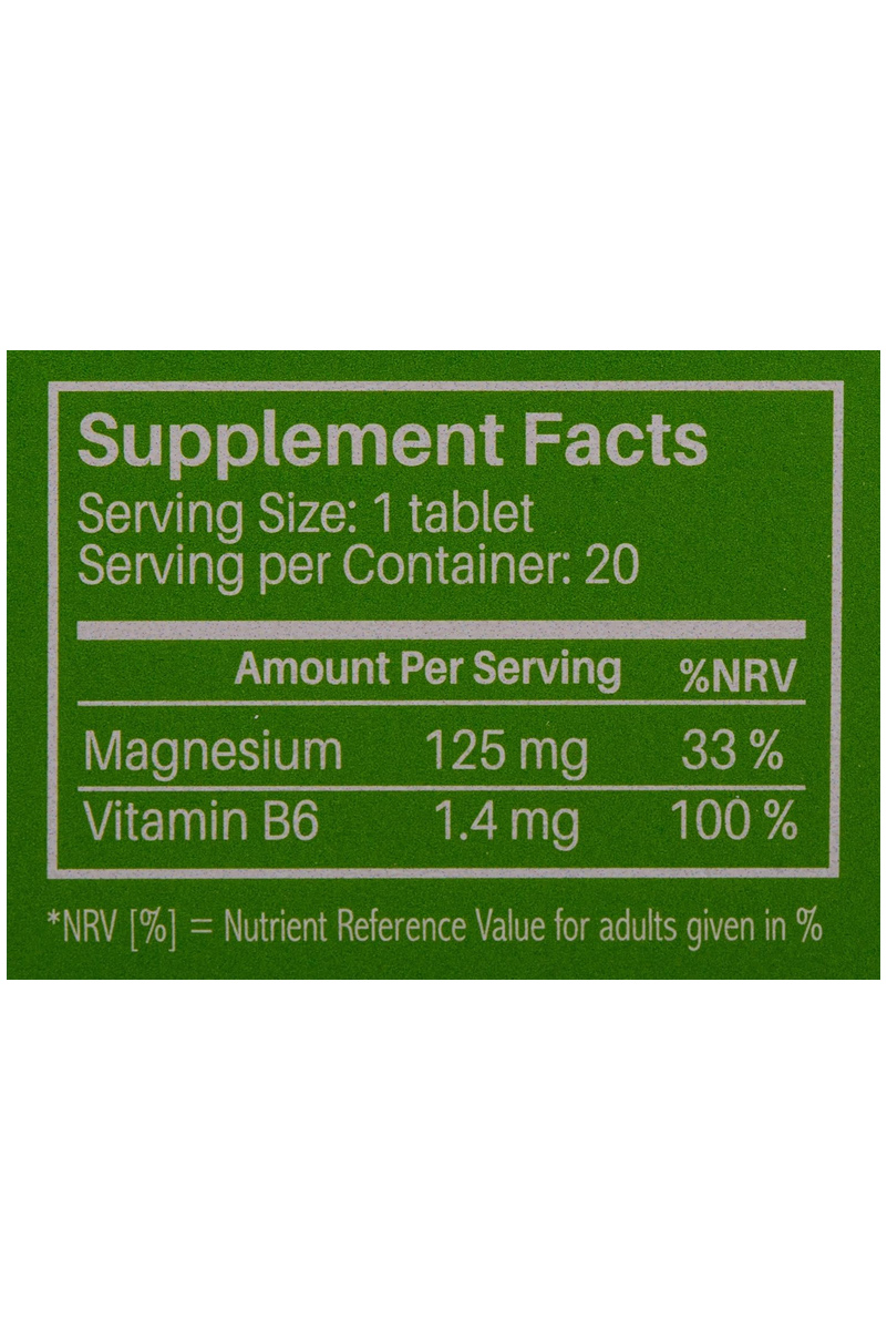 قرص جوشان منیزیم و ویتامین ب ۶ Sunshine Nutrition - بسته ۲۰ عددی