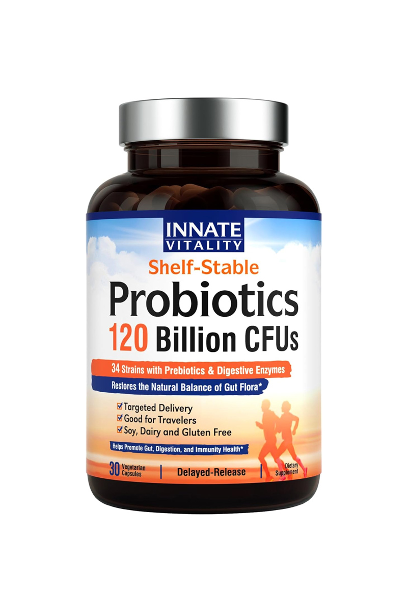 قرص پروبیوتیک 120 Billion CFUs برند Innate Vitality - بسته ۳۰ عددی