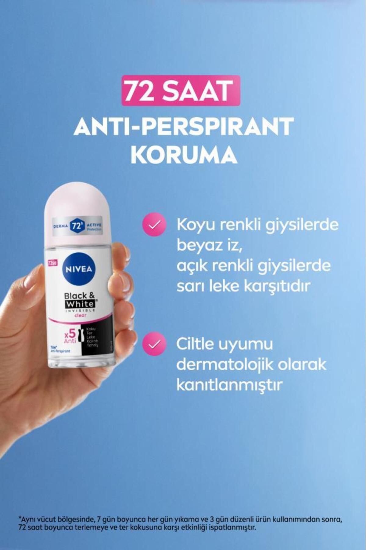 رول دئودورانت زنانه NIVEA حجم 50 ml