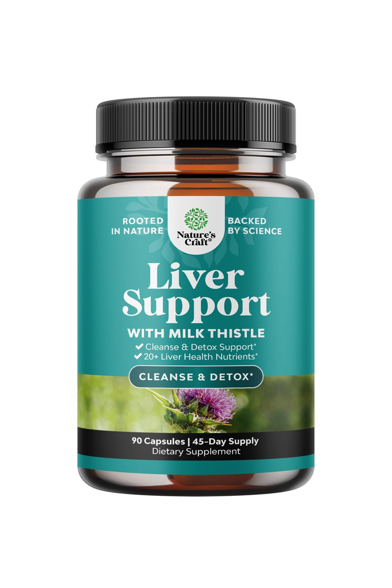 کپسول گیاهی خار مریم  Natures Craft - بسته 90 عددی