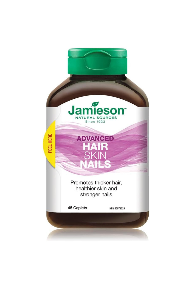 کپسول تقویت کننده مو، پوست و ناخن Jamieson - بسته 45 عددی