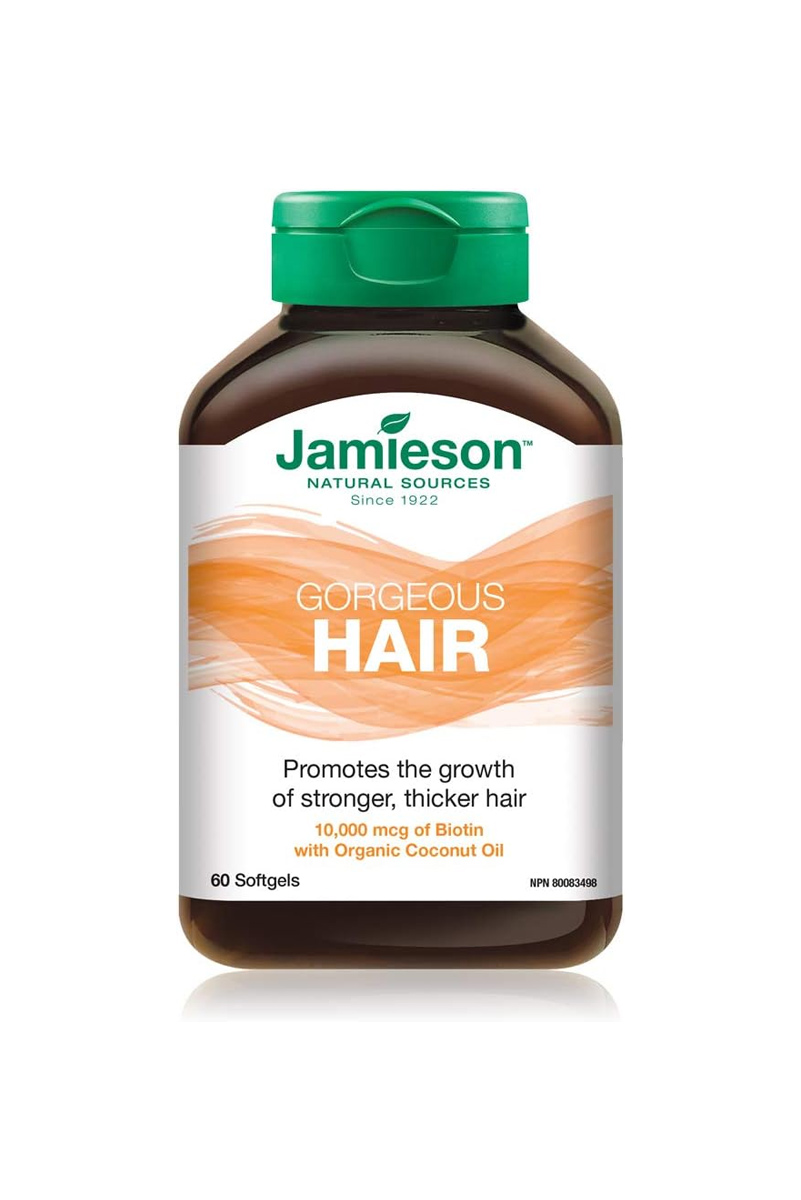 سافت ژل تقویت کننده مو Jamieson - بسته 60 عددی
