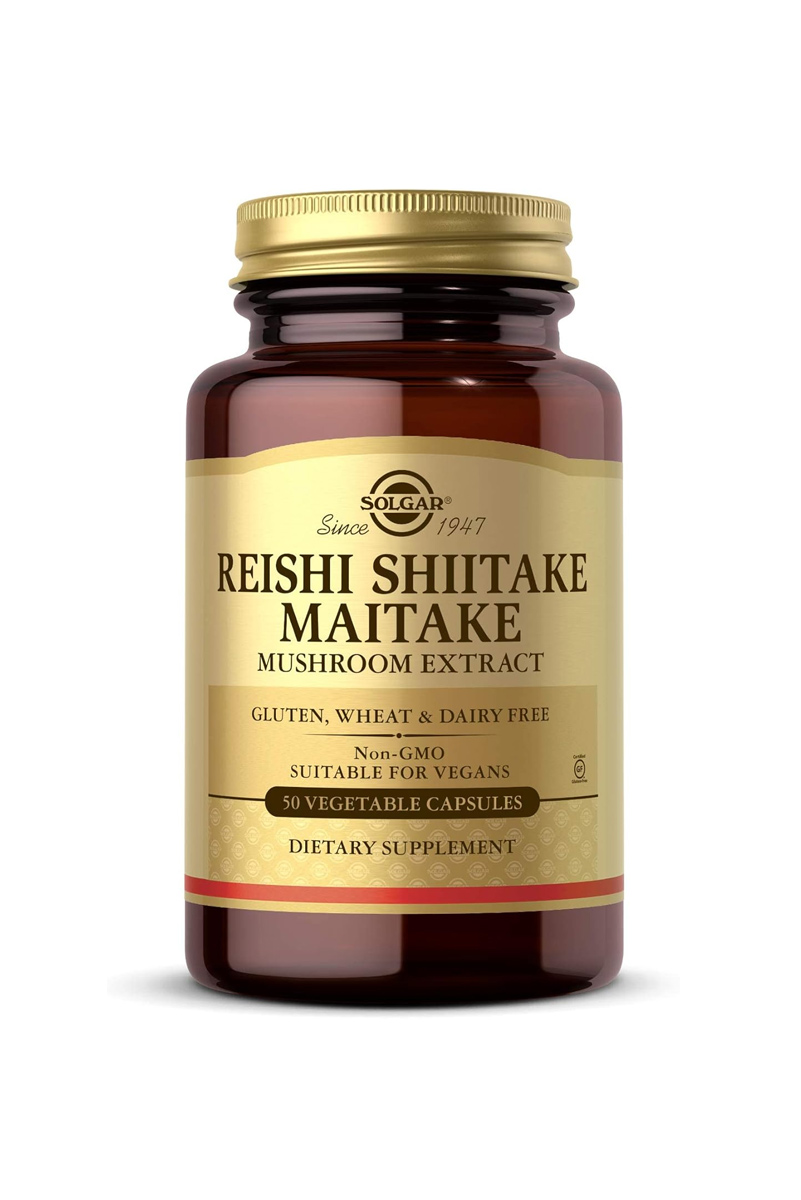 کپسول REISHI SHIITAKE MAITAKE سولگار - بسته ۵۰ عددی