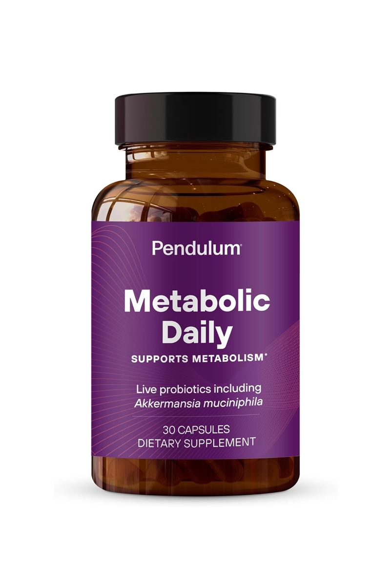 کپسول روزانه Metabolic همراه Akkermansia برند Pendulum - بسته ۳۰ عددی