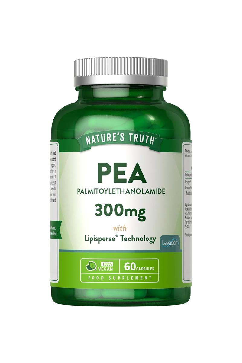 کپسول پالمیتویل اتانول‌ آمید (PEA) Nature's Truth - بسته ۶۰ عددی