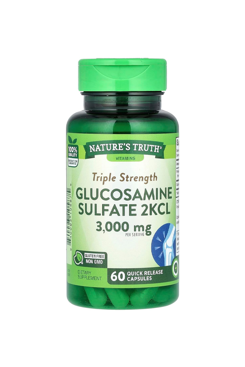 کپسول گلوکوزامین سولفات Nature's Truth - بسته 6۰ عددی
