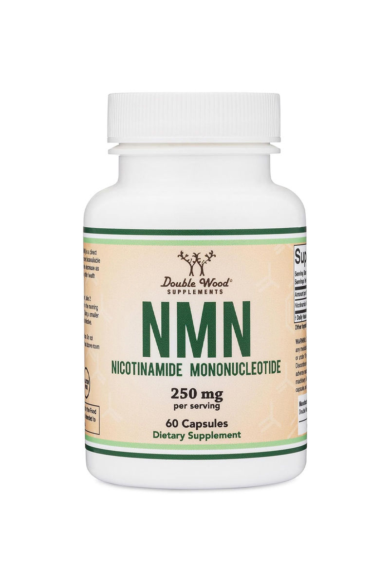 کپسول NMN (نیکوتینامید مونو نوکلئوتید) Double Wood - بسته ۶۰ عددی