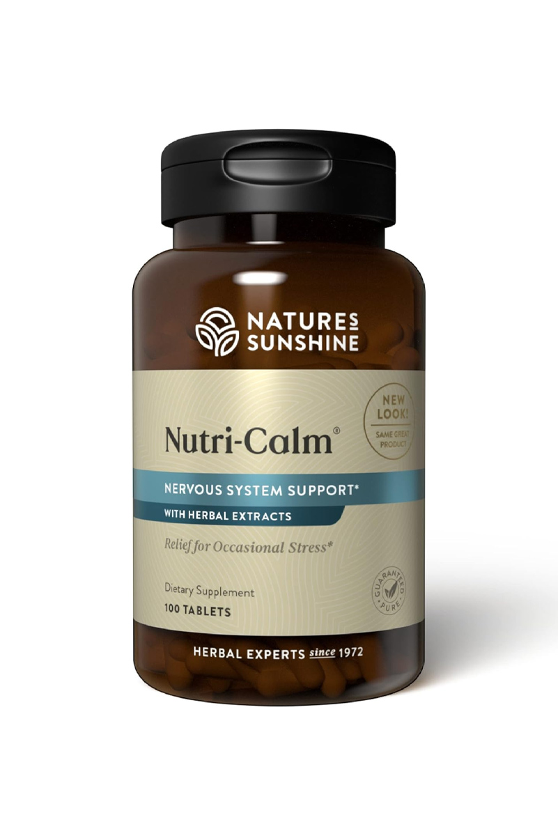 قرص Nutri-Calm برند Nature's Sunshine - بسته ۱0۰ عددی